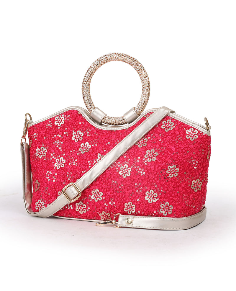 Traditional Potli Bag Handbag Purse Clutch Pouch Indian Wedding Red colour  | eBay